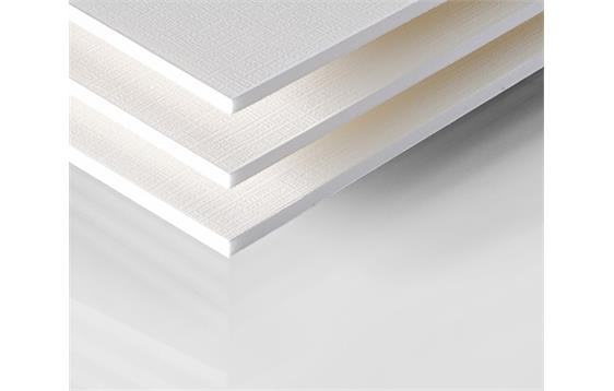 9407978 Kapa 1041305 Kapa Tex  5 mm,  140 x 300 cm Lerret struktur på begge sider, hvit